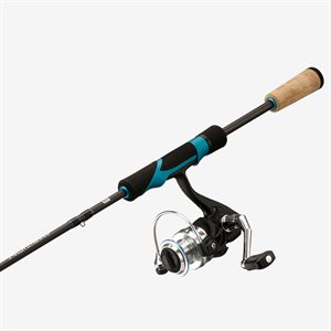 13 Fishing Aluminum Handle with Cork Knobs, Black/Gold, Reels -   Canada