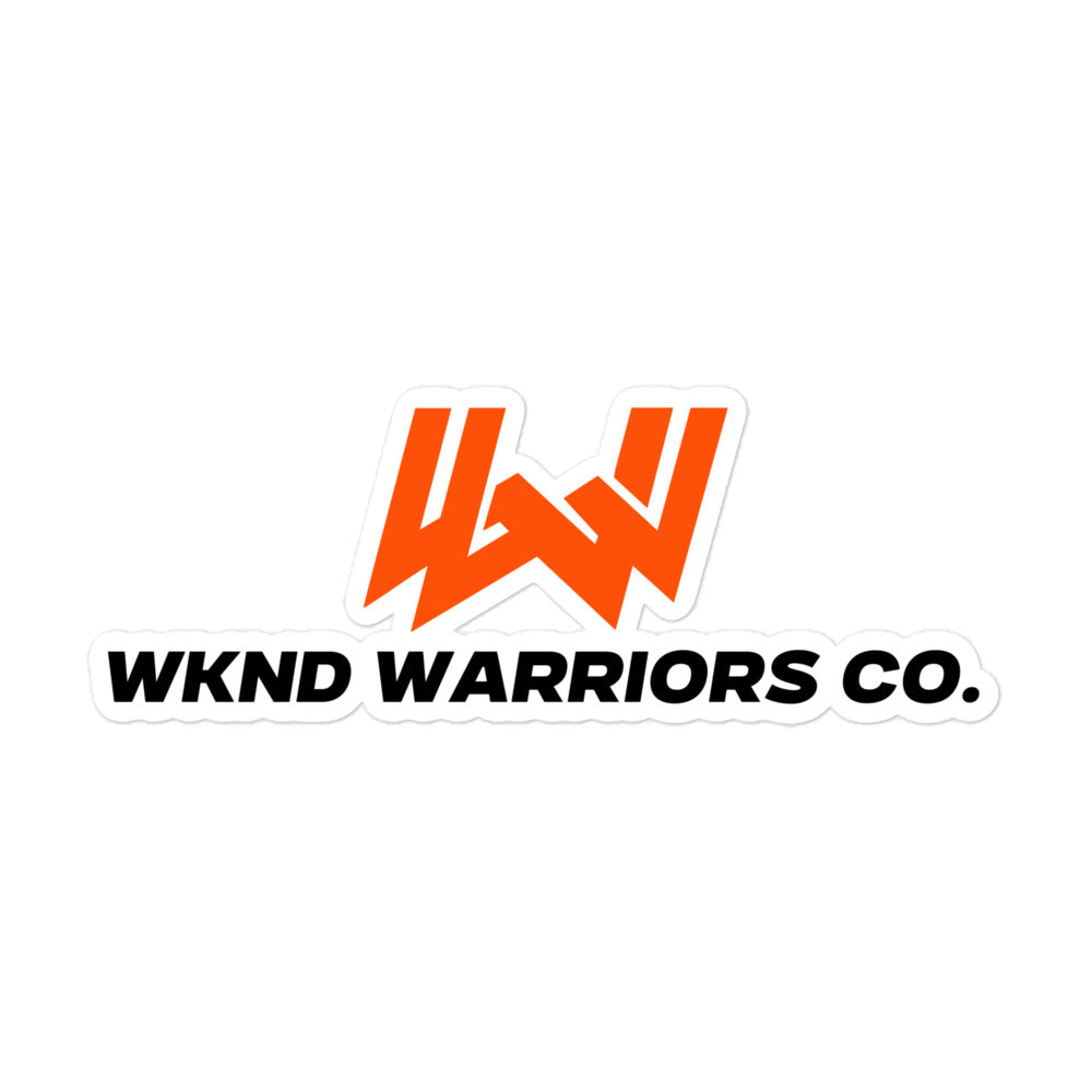 WKND Warriors Decal